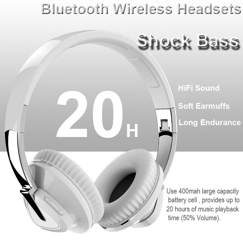 Audio Music Technology - Headphone Bluetooth Earphone Nirkabel Peredam Bising