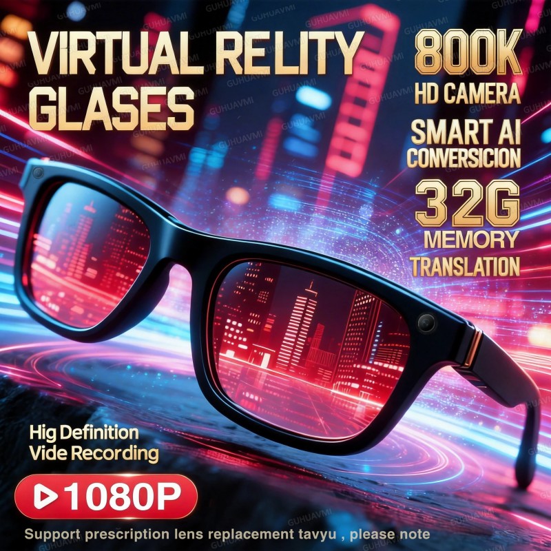 Audio Music Voice - Kacamata Pintar Lenovo 8K AI Dengan