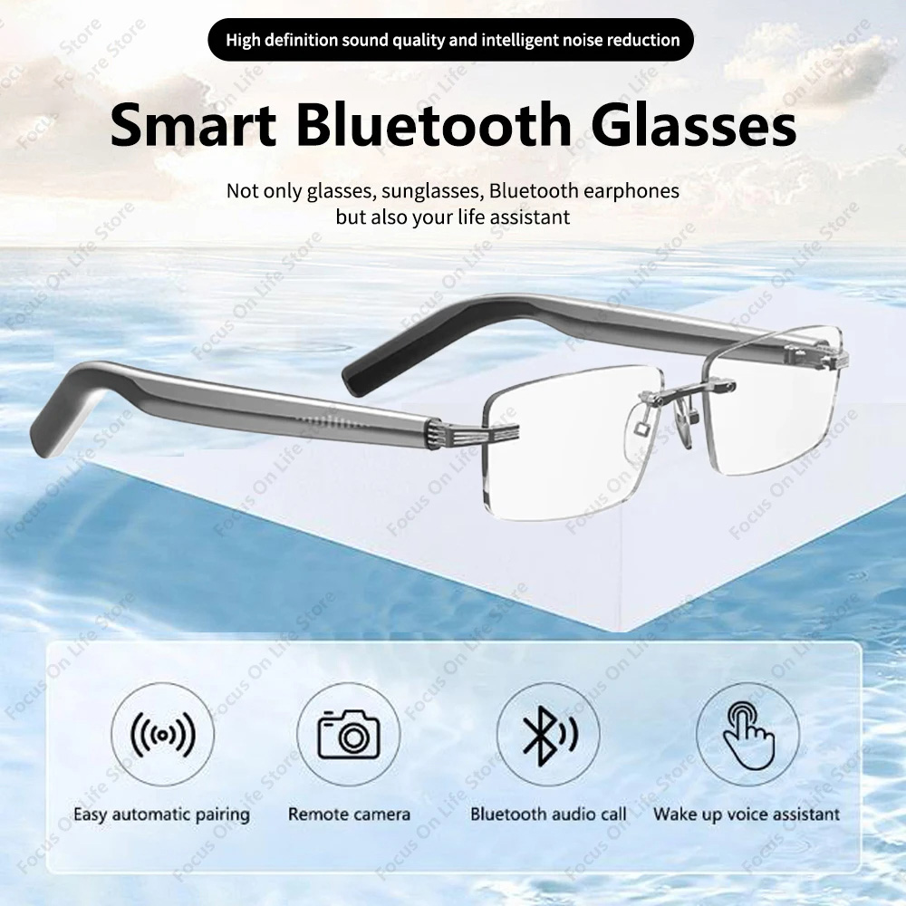 Kacamata Bluetooth Pintar Head - Audio Music Voice ulasan dan harga