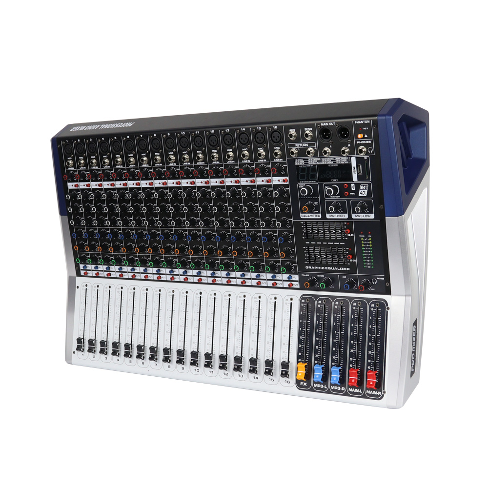 Penguat Daya Mixer Audio Logam - Audio With Music ulasan dan harga
