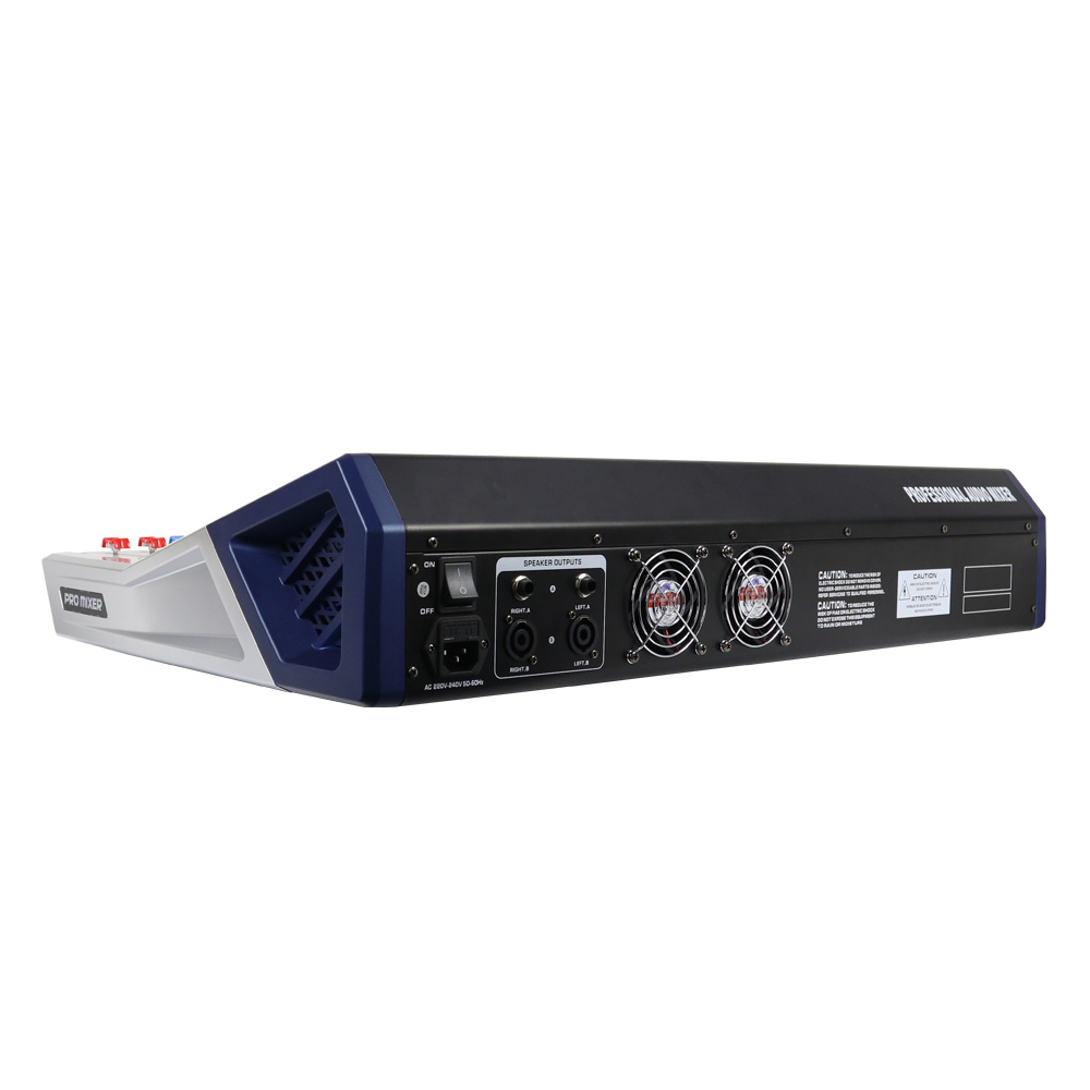 Penguat Daya Mixer Audio Logam - Audio With Music ulasan dan harga