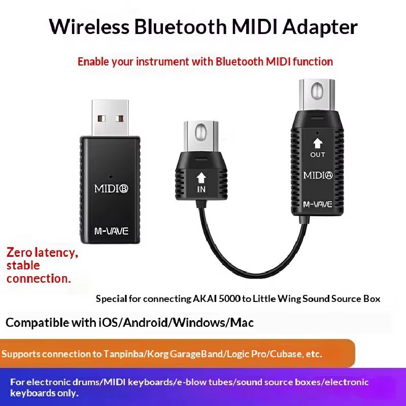 Stok Terbatas, Adaptor Midi Ni - Audio Music Instrumental ulasan dan harga